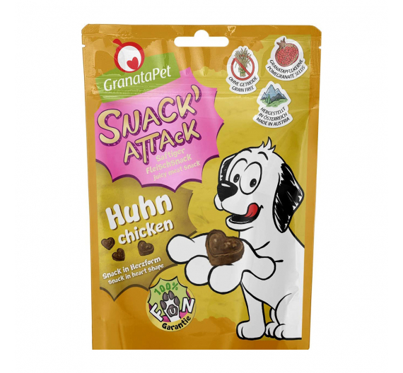 GranataPet Snack Attack Chicken 100gr