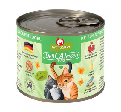 GranataPet Delicatessen Pate Kitten- Poultry 200gr