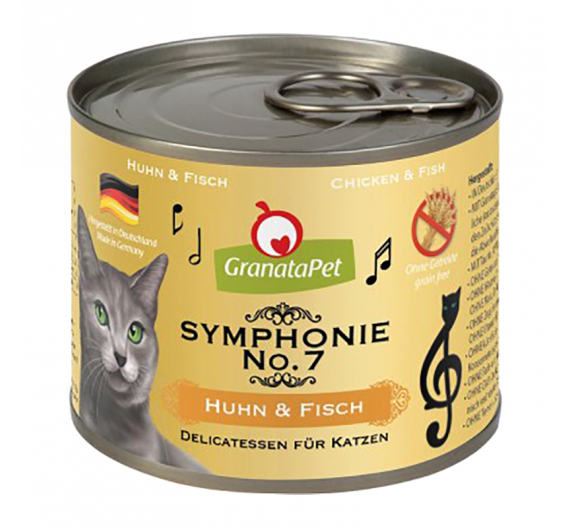 GranataPet Symphonie No. 7 Chicken and Fish Fillets 200gr