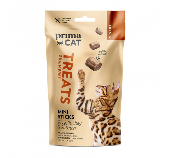 Prima Cat Λιχουδιές Βοδινό Mini Steak 50gr