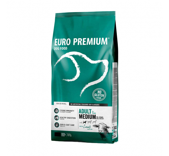 Europremium Medium Adult Lamb & Rice 3kg