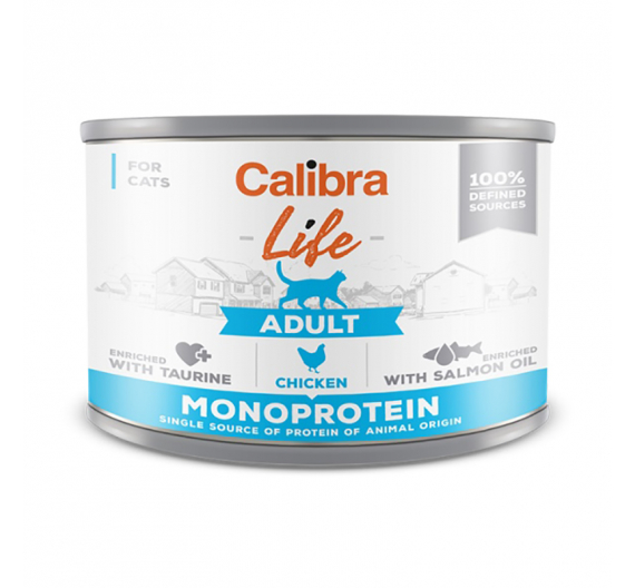 Calibra Life Cat Can Adult Chicken 200gr