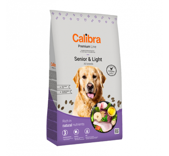 Calibra Premium Dog Senior & Light Chicken 3kg