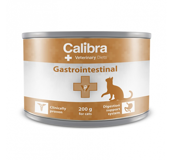 Calibra Vet Cat Can Gastrointestinal 200gr Calibra Vet Cat Can Gastrointestinal 200gr