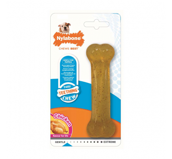 Nylabone Puppy Bone Chicken