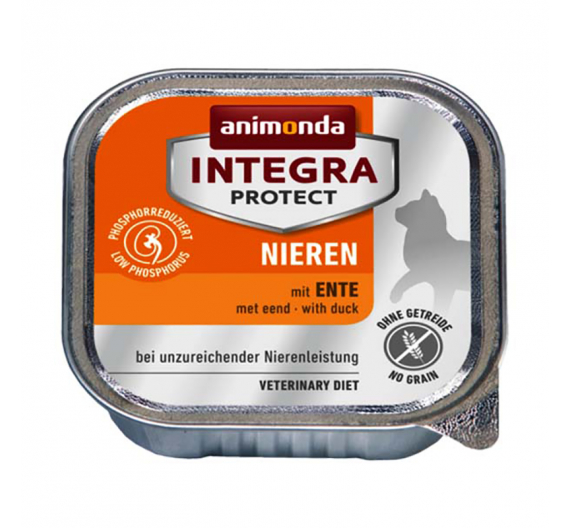Animonda Integra Cat Protect Nieren (Renal) Πάπια 100gr