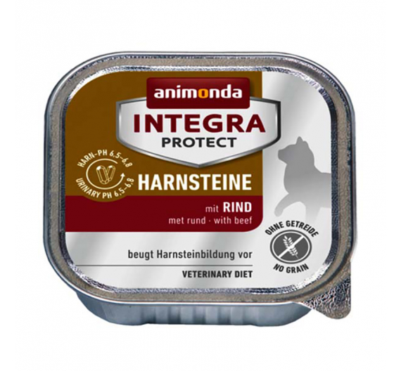 Animonda Integra Cat Protect Harnsteine (Struvite-Urinary) Βοδινό 100gr