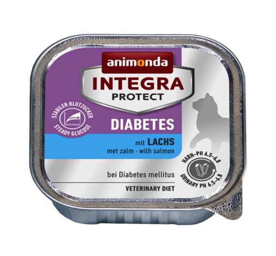 Animonda Integra Cat Protect Diabetes Σολομός 100gr