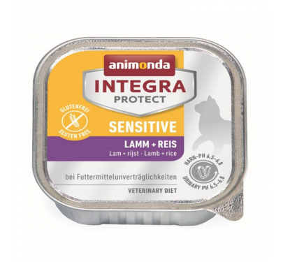 Animonda Integra Cat Protect Sensitive Αρνί & Ρύζι 100gr