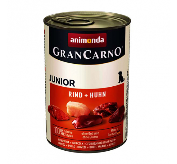 Animonda Carno Junior Κοτόπουλο & Βοδινό 400gr