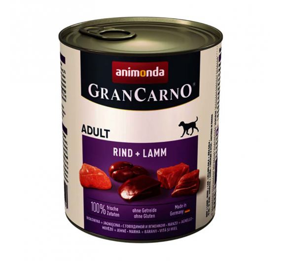 Animonda Carno Adult Βοδινό & Αρνί 800gr