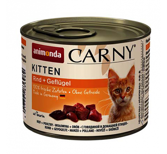 Animonda Carny Kitten Κοκτέιλ Πουλερικών 200gr