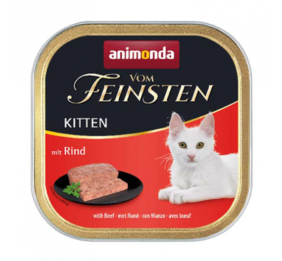 Animonda V.F. Kitten Βοδινό & Πουλερικά 100gr