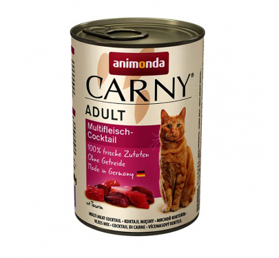 Animonda Carny Βοδινό, Κοτόπουλο & Κυνήγι 800gr