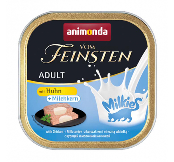 Animonda V.F. Milkies Κοτόπουλο & Γέμιση Γάλακτος 100gr