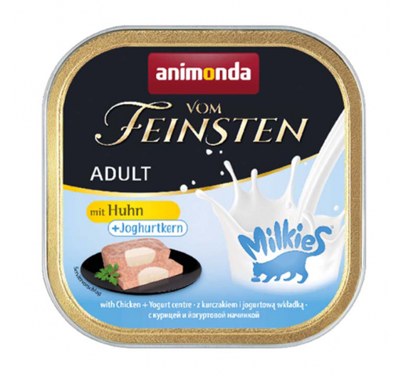 Animonda V.F. Milkies Κοτόπουλο & Γέμιση Γιαουρτιού 100gr