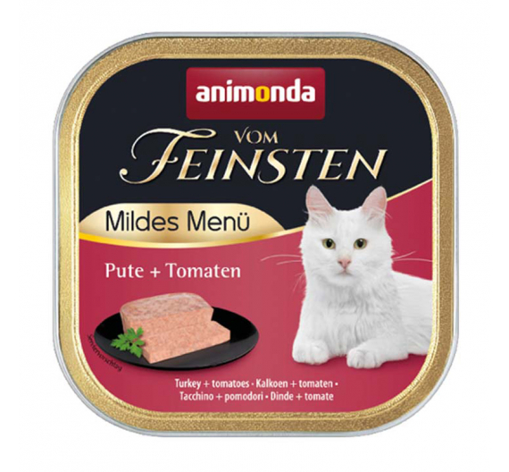 Animonda V.F. Mild Menue Γαλοπούλα & Ντομάτα 100gr Animonda V.F. Mild Menue Γαλοπούλα & Ντομάτα 100gr