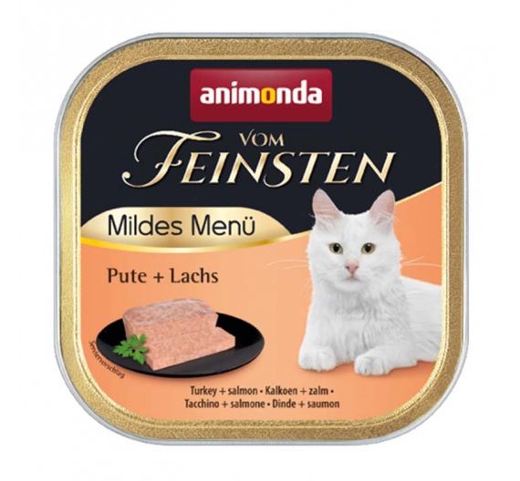 Animonda V.F. Mild Menue Γαλοπούλα & Σολομός 100gr