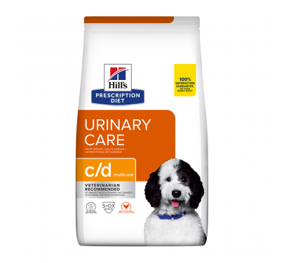Hill's PD Canine c/d Multicare Urinary Care με Κοτόπουλο 12kg