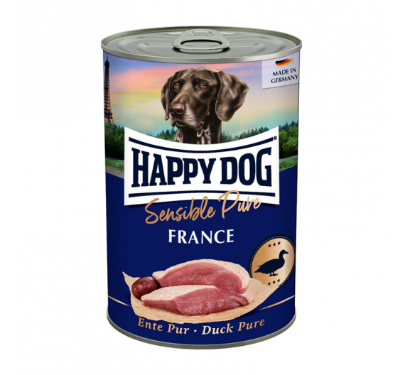 Happy Dog Κονσέρβα με Πάπια 12x400gr