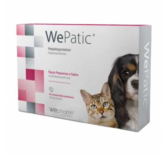 WePatic Small Breeds & Cats 30tabs Ηπατοπροστατευτικό Συμπλήρωμα
