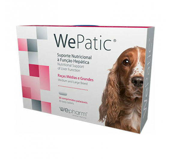 WePatic Medium & Large Breeds 30tabs Ηπατοπροστατευτικό Συμπλήρωμα WePatic Medium & Large Breeds 30tabs Ηπατοπροστατευτικό Συμπλήρωμα