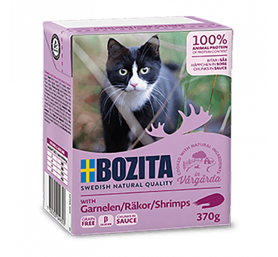 Bozita Tetrapack Γαρίδες σε Σάλτσα 16x370gr