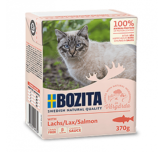 Bozita Tetrapack Σολομός σε Σάλτσα 16x370gr