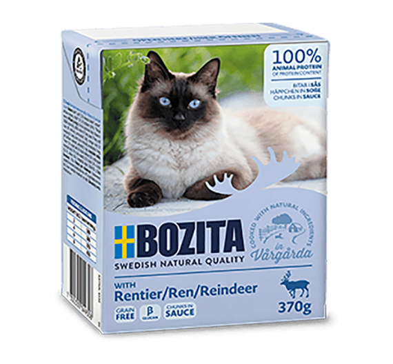 Bozita Tetrapack Τάρανδος σε Σάλτσα 16x370gr