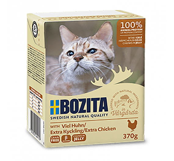 Bozita Tetrapack Κοτόπουλο σε Ζελέ 16x370gr