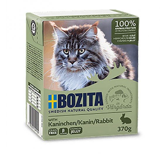 Bozita Tetrapack Κουνέλι σε Ζελέ 16x370gr