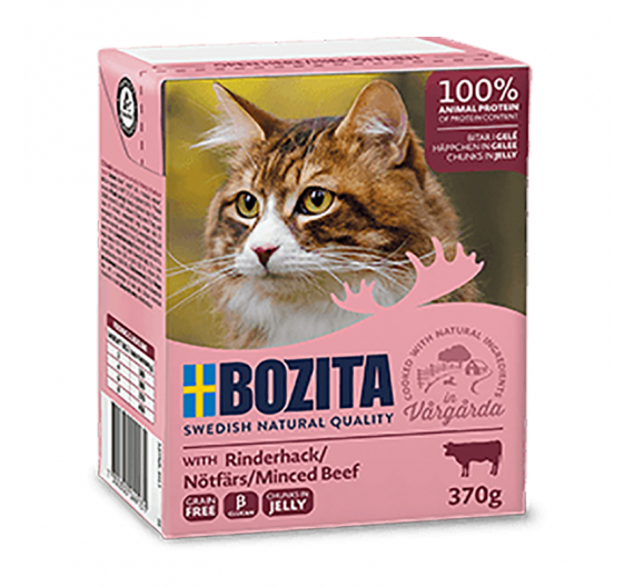 Bozita Tetrapack Κιμάς Βοδινού σε Ζελέ 16x370gr