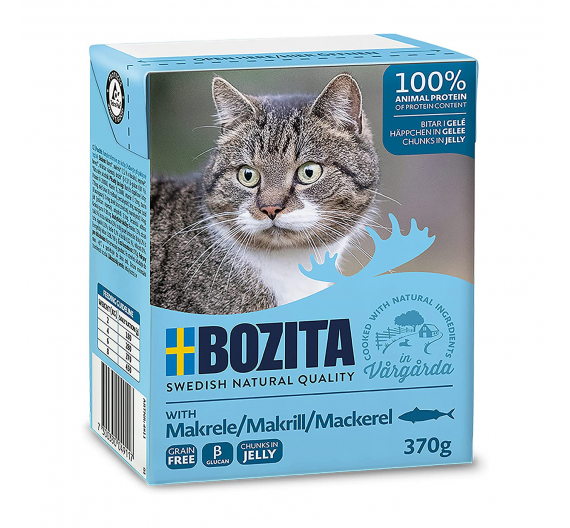 Bozita Tetrapack Μπακαλιάρος σε Ζελέ 16x370gr