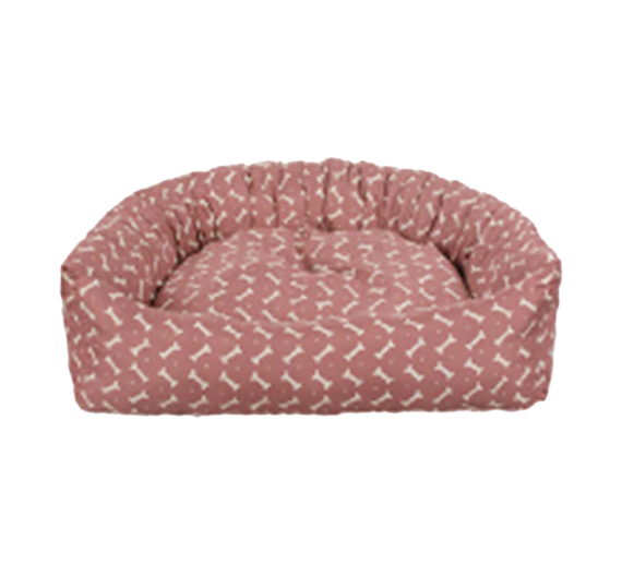 Glee Originals Κρεβάτι Σκύλου - Γάτας Οβάλ Ροζ 60x50x18cm