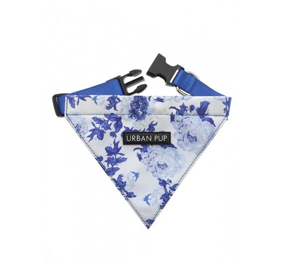 Μπαντάνα Σκύλου Blue Floral