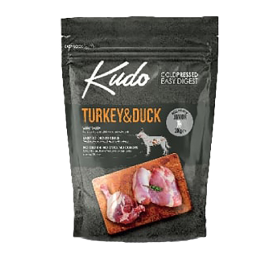 Kudo Turkey & Duck Medium & Maxi Junior 3kg