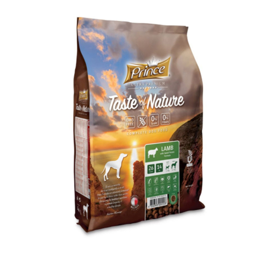 Prince Taste Of Nature Dog Adult Lamb 2kg