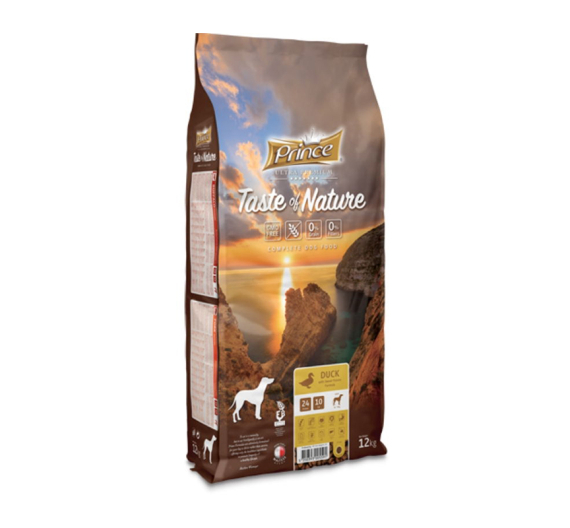 Prince Taste Of Nature Dog Medium/Maxi Duck 12kg