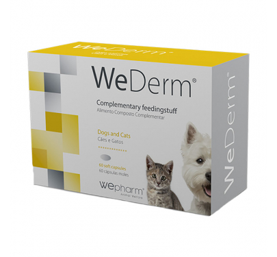 WeDerm Dogs & Cats 60caps για το Δέρμα-Τρίχωμα