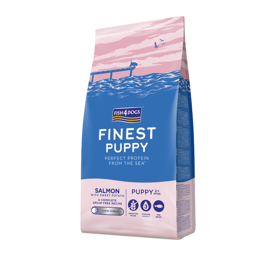 Fish4Dogs Salmon Puppy Large Bite 1.5kg