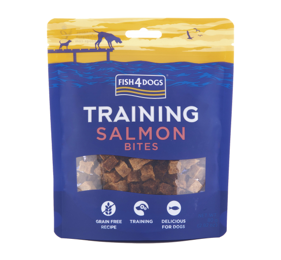 Fish4Dogs Adult Training Salmon Bites 80gr