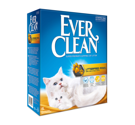 Everclean Litterfree Paws 6Lt