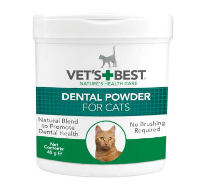 Vet's Best Dental Powder για Γάτες σε Σκόνη 45gr
