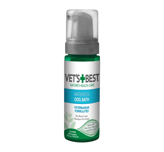 Vet's Best Waterless Dog Foam Bath 150ml