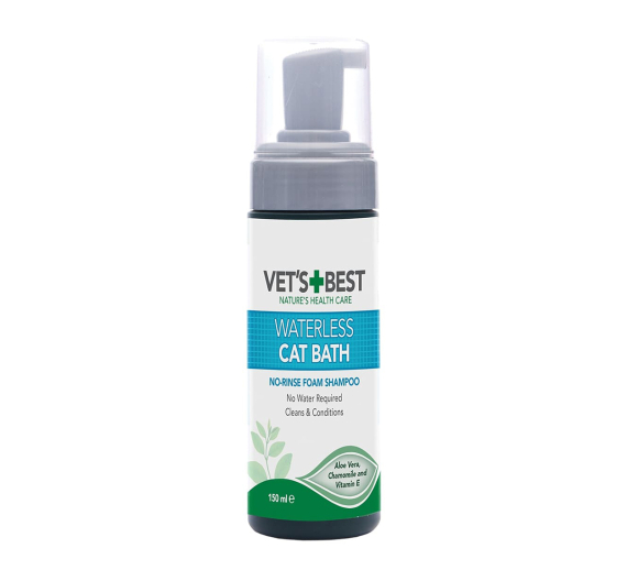 Vet's Best Waterless Cat Foam Bath 150ml