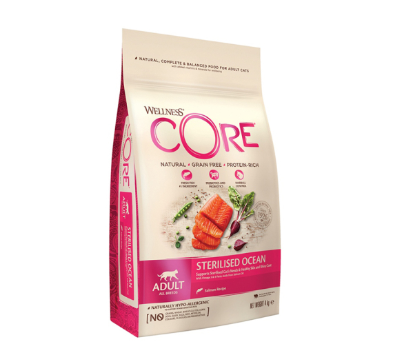 Wellness CORE Sterilized Σολομός 4kg