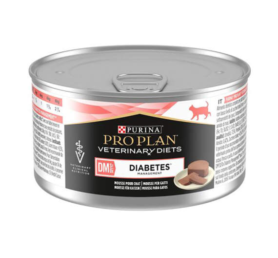 Purina Pro Plan Veterinary Diets Cat DM Diabetes Management Mούς 195gr