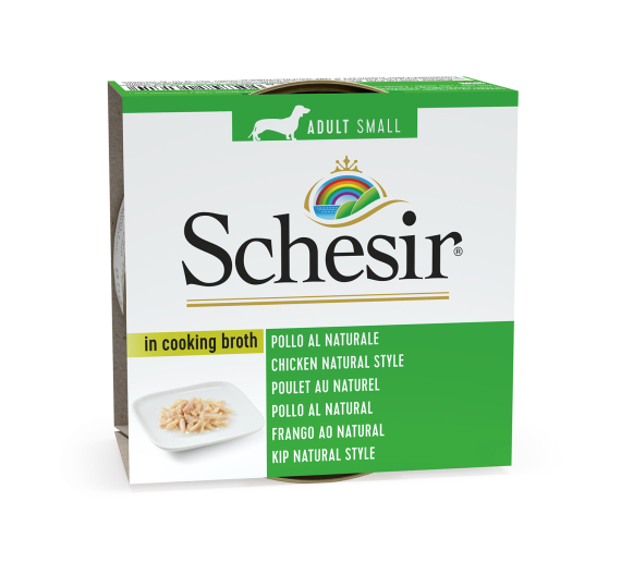 Schesir Small Dog Κοτόπουλο 85gr