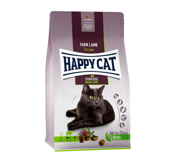 Happy Cat Supreme Sterilised Αρνί 1.4kg