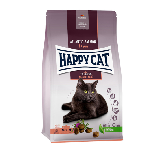 Happy Cat Supreme Sterilised Salmon 1.3kg